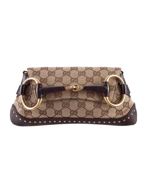 gucci horsebit clutch bag.